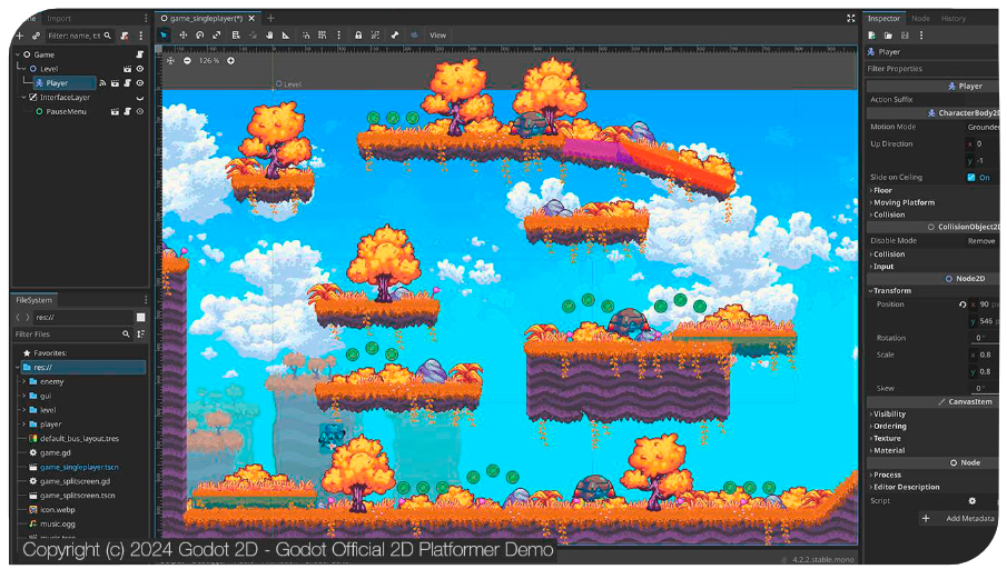 Godot lernen mit Helge Maus